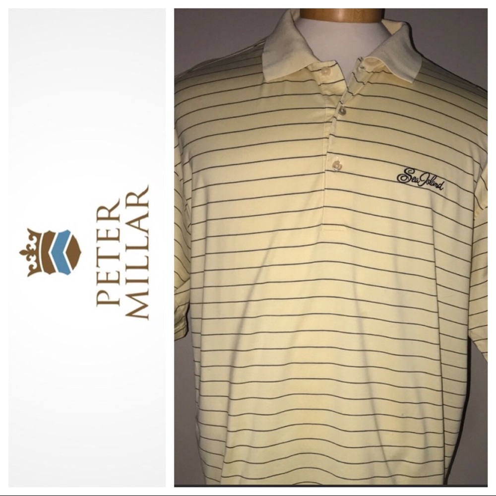 Men’s Peter Millar “Sea Island” XL Polo